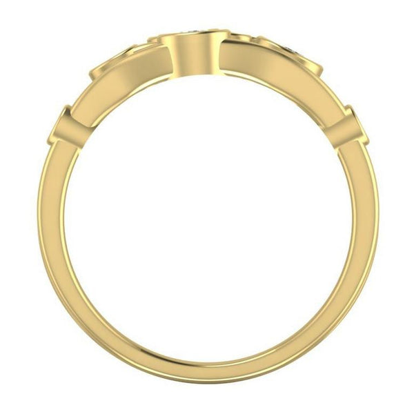 Diamond Fancy Ring 1.10 Carats 14K  Men's Jewelry New