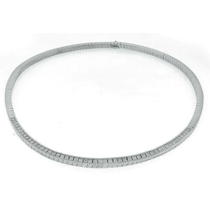 25 Pointer Tennis Necklace Mined Diamond