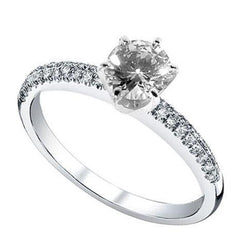 2.71 Ct. Beautiful Diamond Wedding Ring White Gold Jewelry