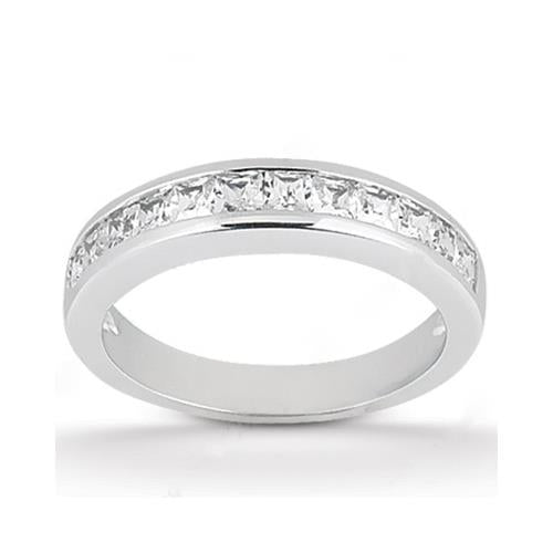 Engagement Ring Set Diamond Engagement Ring Set 2.85 Carats Round and Princess Cut