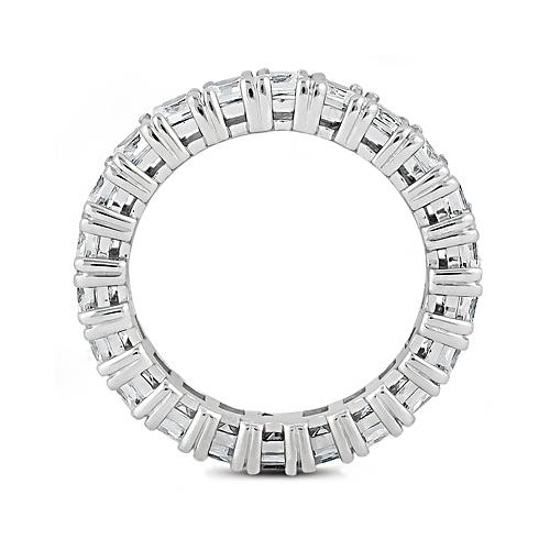 Eternity Band 10.20 Ct. Wedding Band Sparkling Diamonds White Gold