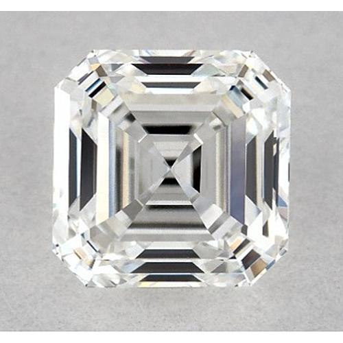 natural asscher diamond 2.75ct loose_diamond front view