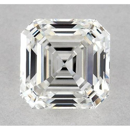 natural asscher diamond 2.75ct loose_diamond front view
