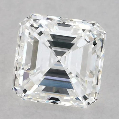 2.75 Carats Asscher Diamond Loose F Vvs1 Very Good Cut Diamond