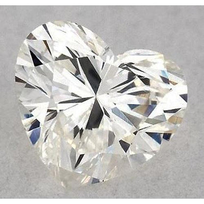 2.75 Carats Heart Diamond Loose F Vvs2 Very Good Cut Diamond