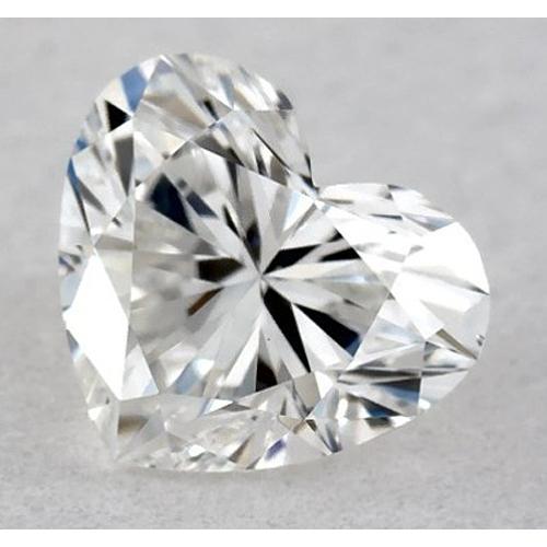 natural heart diamond 2.75ct loose_diamond front view