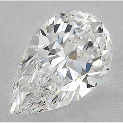 2.75 Carats Pear Natural Earth Mined Diamond Loose E Vs1 Very Good Cut