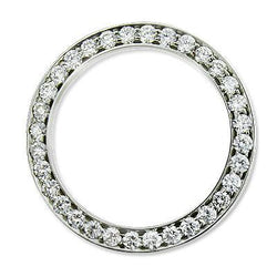 2.75 Ct Custom Diamond Bezel To Fit Rolex Date All Watch Models