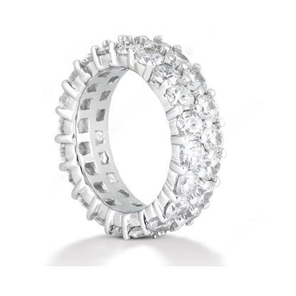 2.80 Ct Diamonds F Vs1 White Gold Eternity Wedding Band Eternity Band