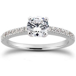 2.80 Ct Gorgeous Round Brilliant Cut Natural Earth Mined Diamonds Wedding Ring