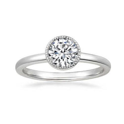 2.85 Carats Brilliant Sparkling Diamond Anniversary Solitaire Ring