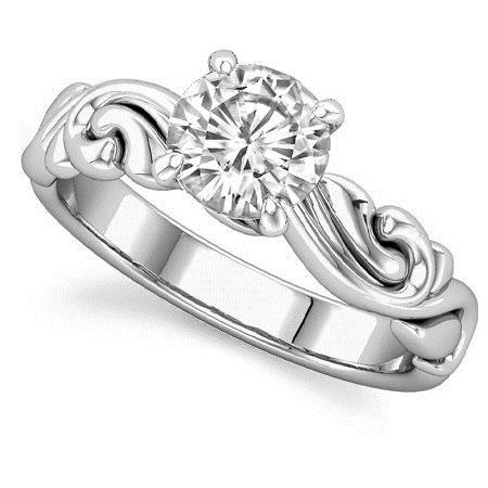  Solitaire Diamond Anniversary Ring Solitaire Ring