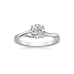 2 Ct Sparkling Round Cut Natural Earth Mined Diamond Solitaire Anniversary Ring