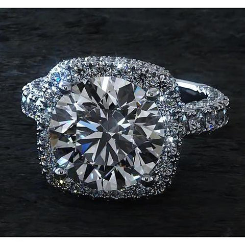 3 Carat Halo Diamond Ring Halo Ring