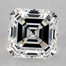 3 Carats Asscher Natural Earth Mined Diamond Loose F Vvs1 Very Good Cut
