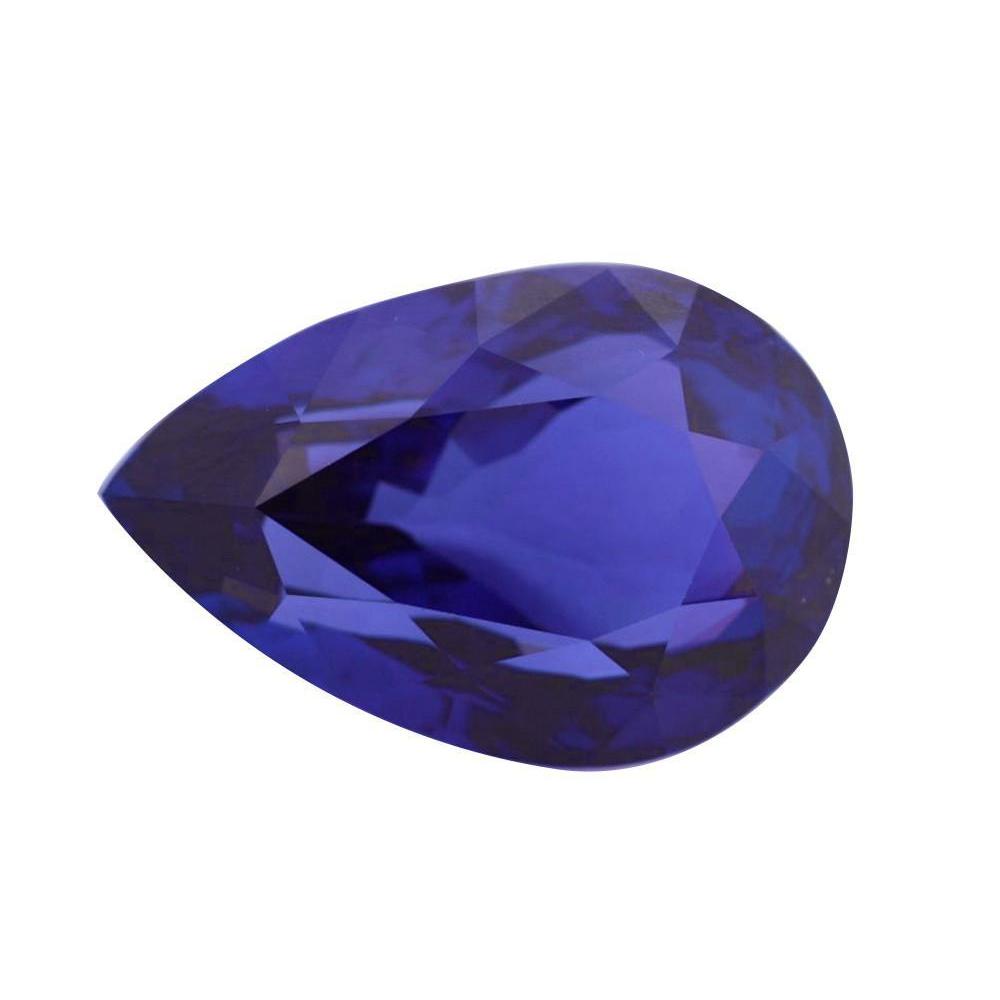 3 Carats Pear Cut Loose Tanzanite Gemstone Aaa Natural Tanzanite Gemstone Loose
