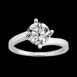 3 Ct. Diamond Wedding Ring Solitaire Diamond Jewelry