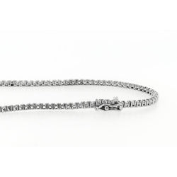 30 Carats Extra Long Diamonds Tennis Necklace Strand Jewelry 32 Inches