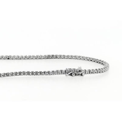 30 Carats Extra Long Diamonds Tennis Necklace Strand Jewelry 32 Inches Necklace