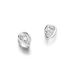 3.00 Carats Prong Set Brilliant Cut Diamonds Studs Earrings Gold 14K