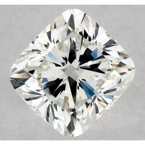 natural cushion diamond 3.5ct loose_diamond front view