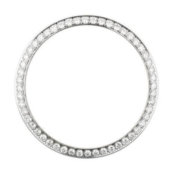 3.5 Ct Custom Diamond Bezel To Fit Rolex Datejust All Watch Models