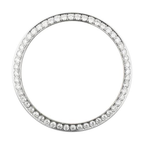 3.5 Ct Custom Diamond Bezel To Fit Rolex Datejust All Watch Models Watch Bezel