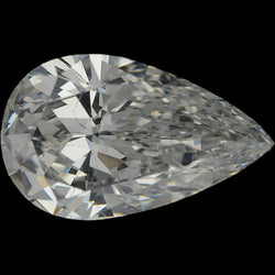 3.50 Carat Pear Cut Sparkling G Si1 Loose Diamond New