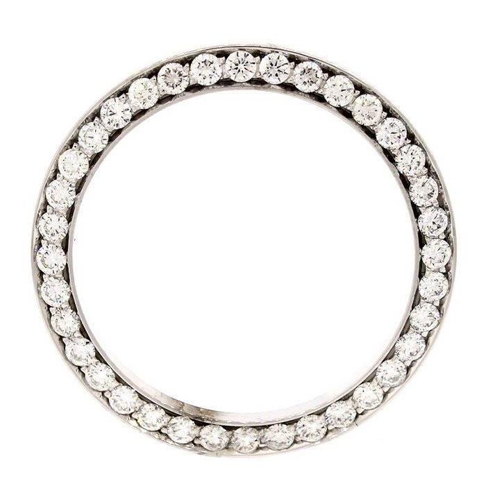 3.50Carat Custom Diamond Bezel To Fit Rolex Datejust & President Watch Watch Bezel