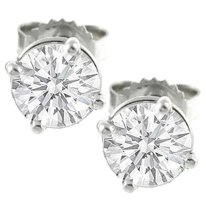  Diamond Studs  High Quality Unique Stud Earrings White Gold Diamond