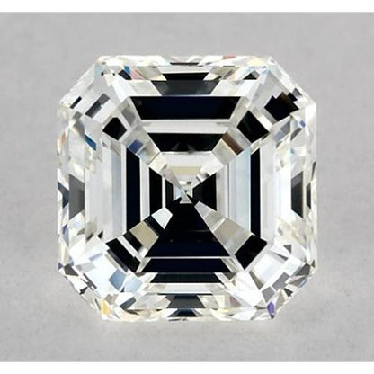 natural asscher diamond 3.75ct loose_diamond front view
