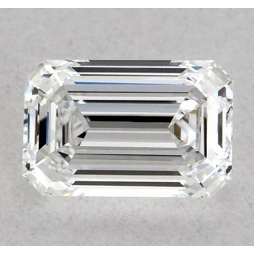 3.75 Carats Emerald Diamond Loose F Vs1 Very Good Cut Diamond