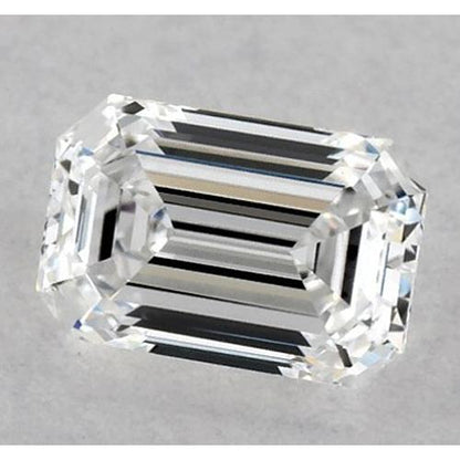 3.75 Carats Emerald Diamond Loose F Vvs1 Very Good Cut Diamond