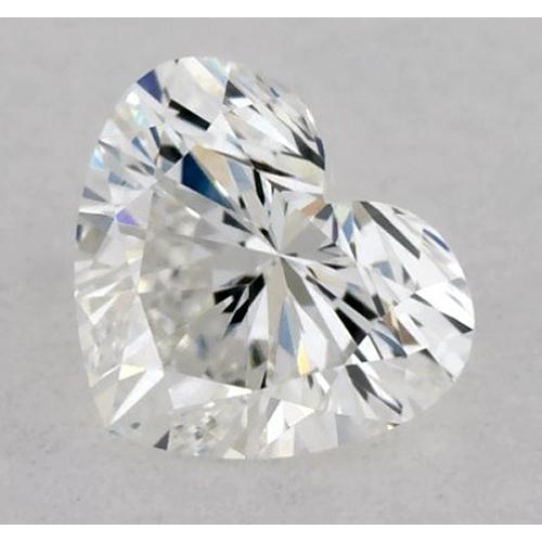 natural heart diamond 3.75ct loose_diamond front view