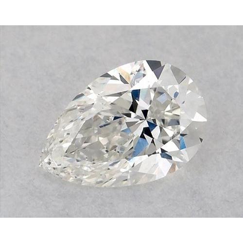3.75 Carats Pear Diamond Loose F Vvs1 Very Good Cut Diamond