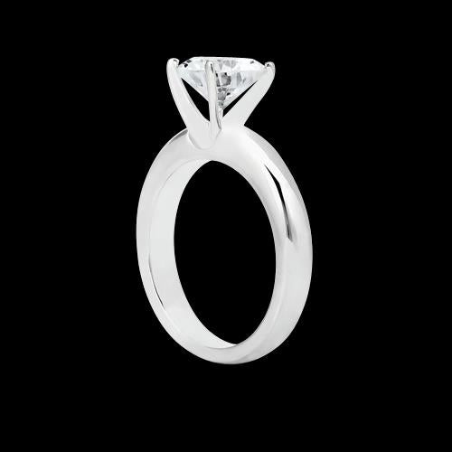 Round Brilliant Round Diamond Solitaire Ring