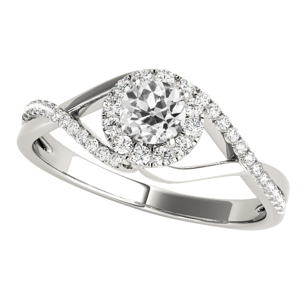 3 Carats Halo Wedding Ring