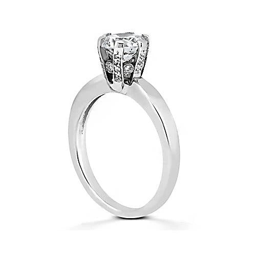 Solitaire Ring 3 Ct. Diamond Solitaire Engagement Ring Big Diamonds