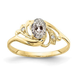 Real  3 Stone Round & Oval Old Miner Diamond Ring Yellow Gold 2.25 Carats