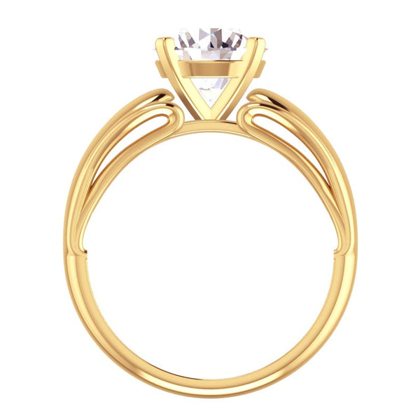 2 Ct Sparkling Diamond Anniversary Ring White Gold