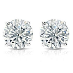4 Carats Diamond Earrings