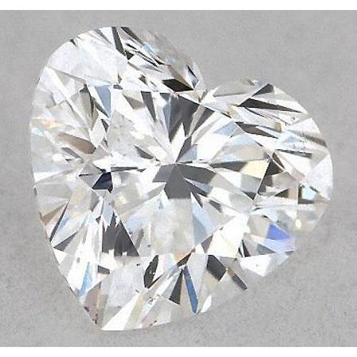 natural heart diamond 4ct loose_diamond front view