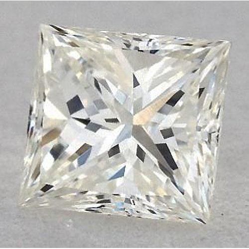 natural princess diamond 4ct loose_diamond front view