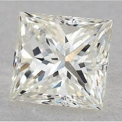 natural princess diamond 4ct loose_diamond front view