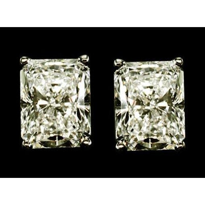 Elegant Diamond Earring Stud White Gold Diamond Earring 