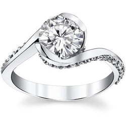 4 Ct Gorgeous Accented Natural Earth Mined Diamonds Anniversary Ring Jewelry New