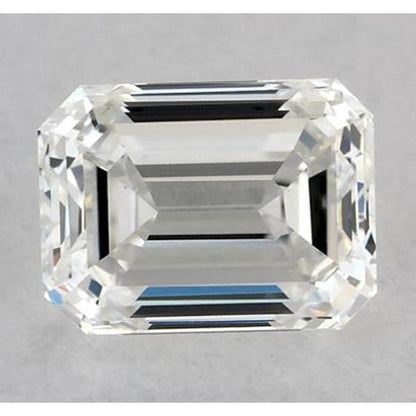 4.25 Carats Emerald Diamond Loose F Vvs1 Very Good Cut Diamond