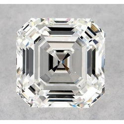 4.5 Carats Asscher Natural Earth Mined Diamond Loose F Vvs1 Very Good Cut