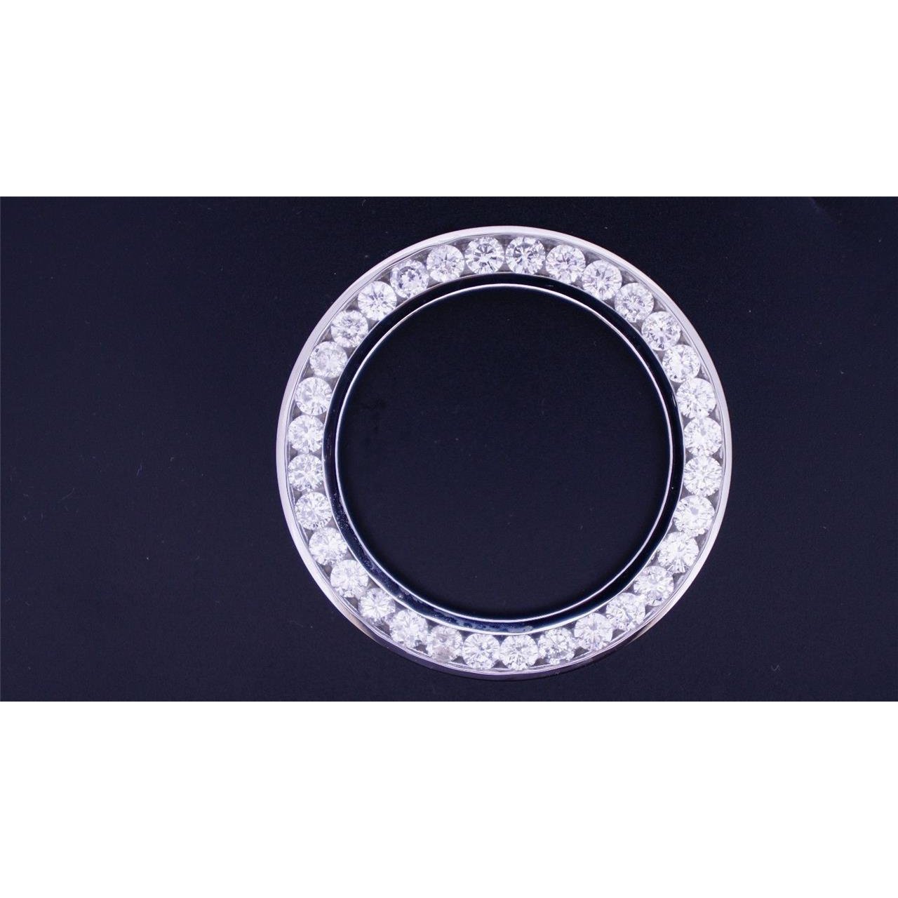 4.5 Ct. Custom Diamond Bezel To Fit Rolex Datejust Or President Watch Watch Bezel