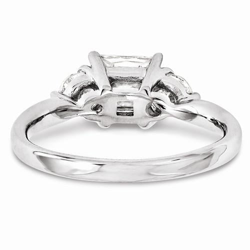 All Sizes 14Kw Diamond Engagement Ring Three Stone Three Stone Ring